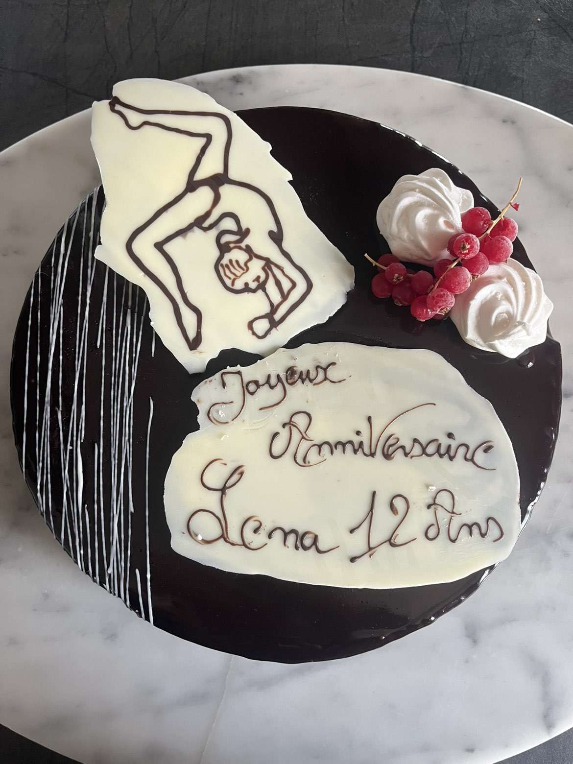 Gâteau Trois Chocolats