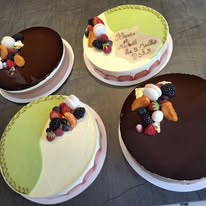 Gâteaux Fraisiers / Trois Chocolats