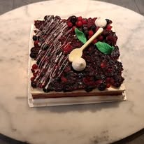 Entremets Vanille, fruits rouges